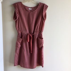 Maison Jules size M 100% polyester dress unlined